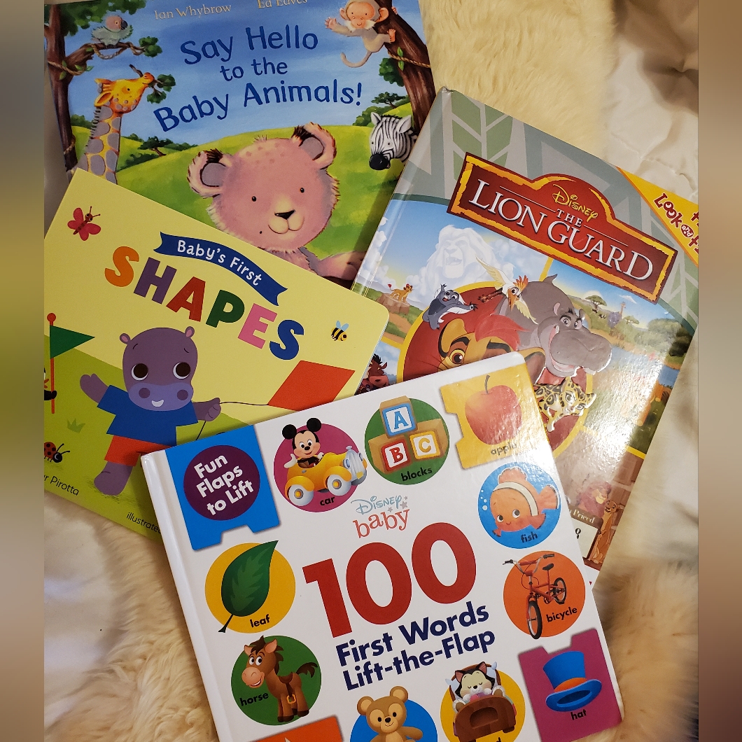 Set Of 4 Books For Toddlers!